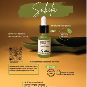 Suero de Sábila Anti-Acné