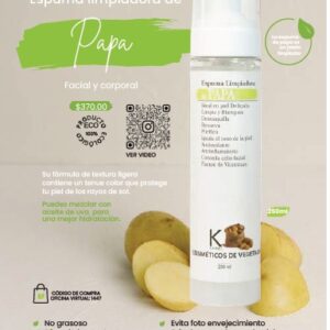 Espuma Limpiadora de Papa