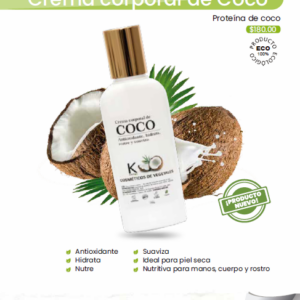 Crema Corporal de Coco